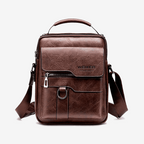 Bolsa Masculina de Couro Legítimo Crossbody