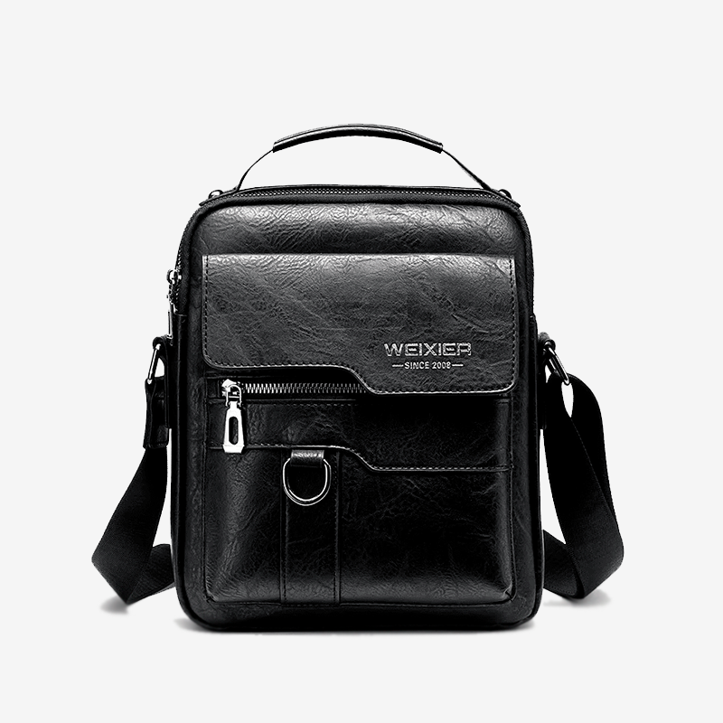 Bolsa Masculina de Couro Legítimo Crossbody