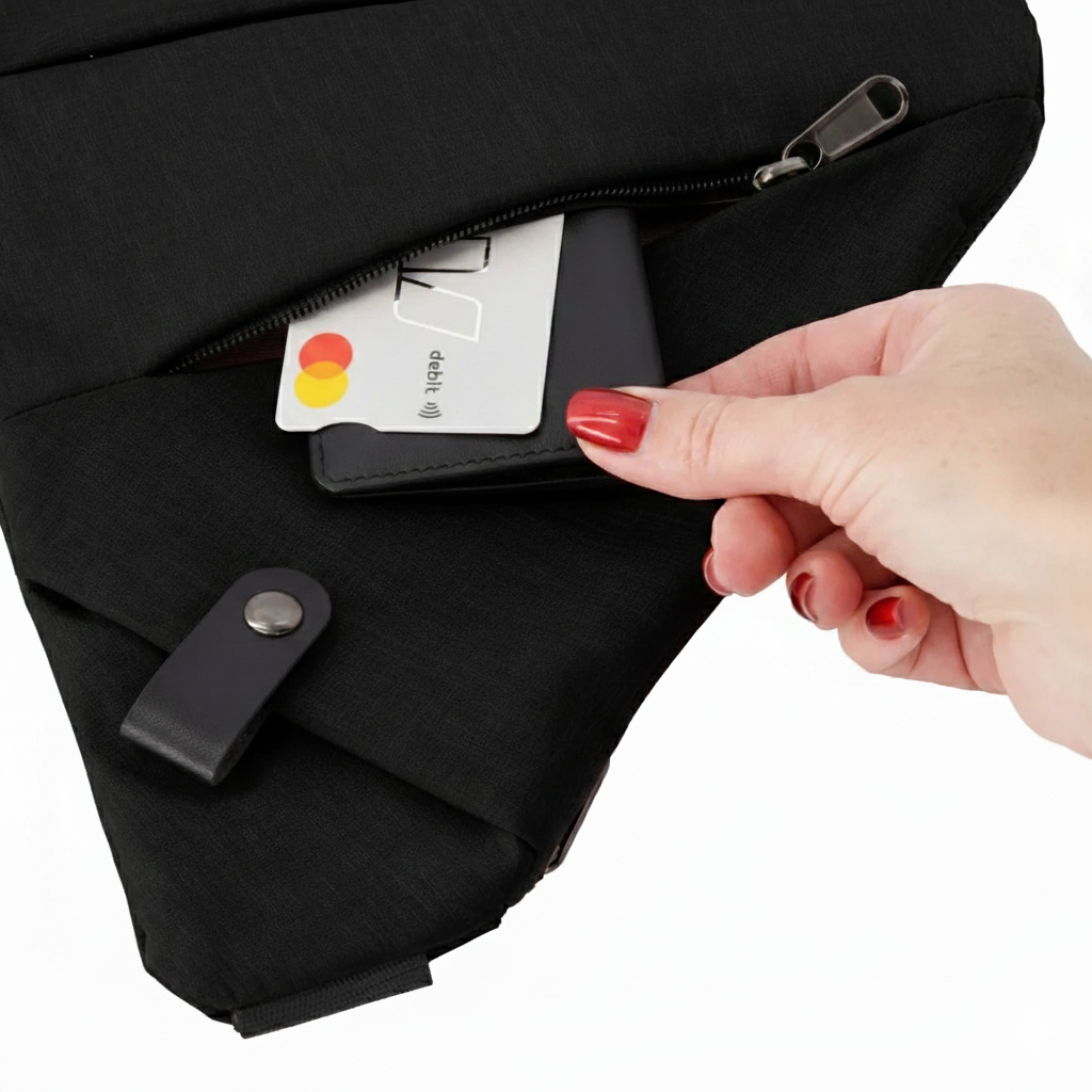 Bolsa de Ombro Anti Furto