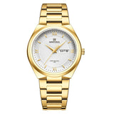 Dourado com Branco